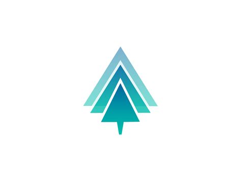 3 trees into logo by Bojan Gulevski on Dribbble