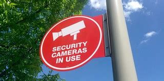 Security Camera Sign NSA Spy Cam Surveillance Cameras Sign… | Flickr