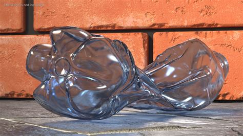 Crushed Plastic Bottle Blue 3D Model $24 - .3ds .c4d .fbx .obj .max .ma .blend .unknown .gltf ...