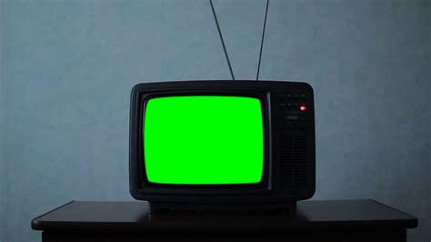 Old Classic TV Green Screen - YouTube