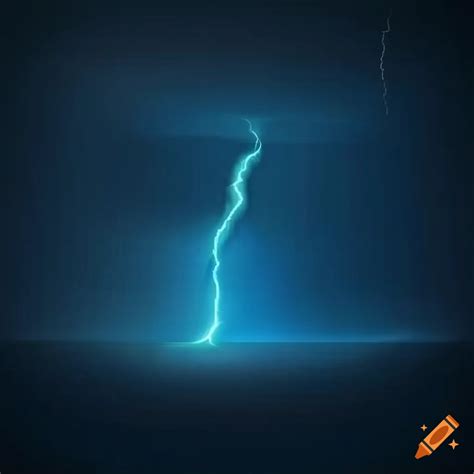Minimalist linkedin background with lightning