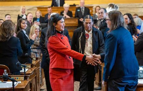 Secretary Christi Jacobsen addresses Montana House of Representatives ...