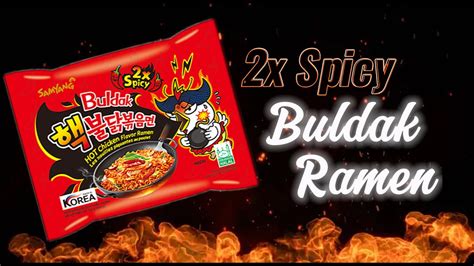 2x Spicy Ramen | 2x Spicy Buldak Noodles | 2x Spicy Noodles Challenge ...