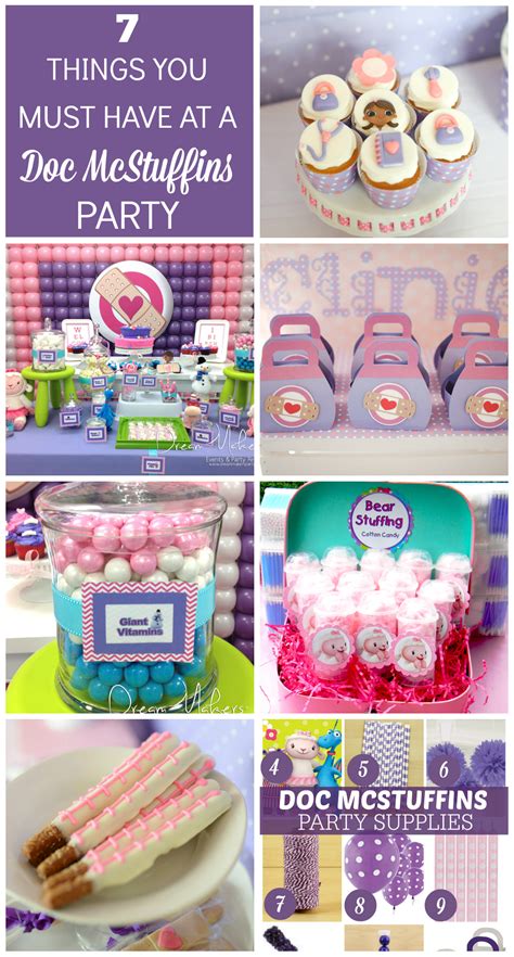 7 Things You Must Have at a Doc McStuffins Birthday Party | Catch My Party