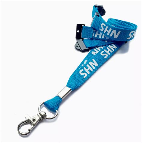 NHS Lanyard with Double Breakaway - Safety for NHS Workers