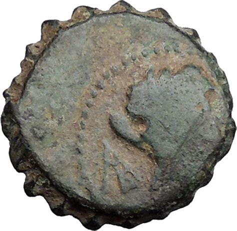 ANTIOCHUS IV Laodice IV 175BC Seleucid Rare Ancient Greek Coin Elephant ...