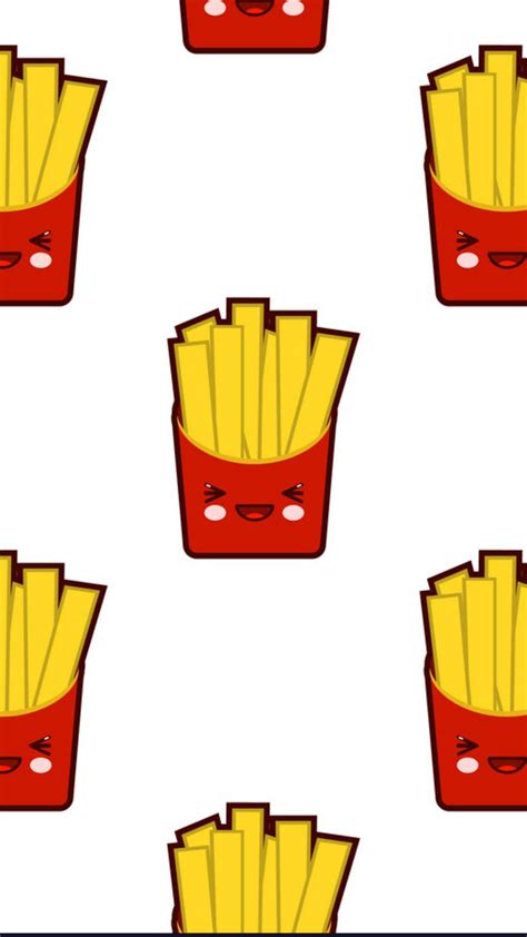 Download "Deliciously Crisp Smiling French Fries" Wallpaper | Wallpapers.com