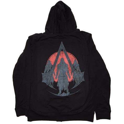 Assasin's Creed - Assassins Creed Logo Adult Zip-Up Hoodie - Walmart ...