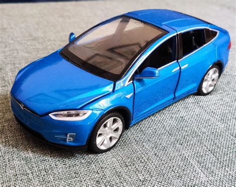 1/32 Tesla Model X toy car, Hobbies & Toys, Toys & Games on Carousell