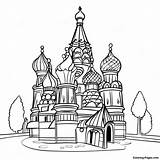Russian Coloring Page  Pagescom sketch template