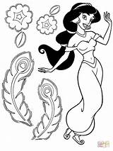 Beautiful Jasmine coloring Page  Free Printable Coloring Pages sketch template