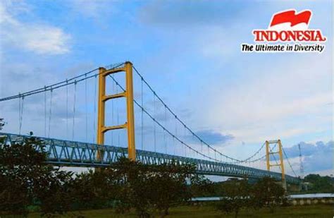 Tenggarong bridge, East Kalimantan, Indonesia Photos - Flags, Maps, Economy, Geography, Climate