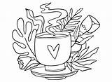 Coffee Coloring Pages To Print  Free Printable sketch template