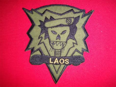 VIETNAM WAR US 5th Special Forces Group MACV-SOG Team In LAOS Subdued Patch $11.95 - PicClick