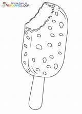 Coloring Eis Malvorlagen Malvorlage Essen Ausmalen Ausdrucken Eiscreme  sketch template