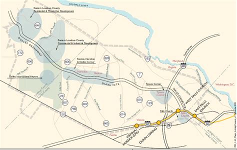 Dulles Airport Metro Map - Oconto County Plat Map