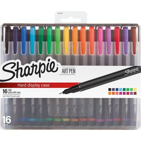 Sharpie Fine Point Art Pens - Fine Pen Point - Assorted - 16 Pack ...