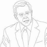 Coloring Nixon Richard Milhous 37 Kleurplaat Malvorlage Bilde Coloriage  sketch template