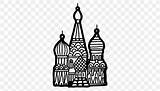 St Basil Cathedral Coloring Pages Sketch Page sketch template
