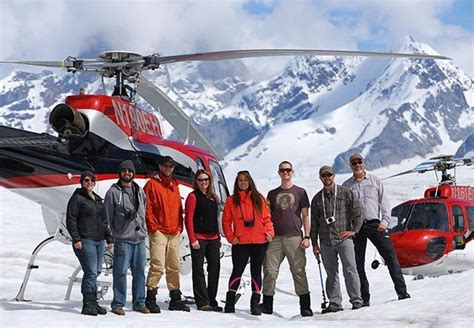 Denali Helicopter Tour & Glacier Landing | Alaska tours, Helicopter ...