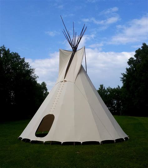 Complete Sioux Yakari Style Diameter 6 m Tipi Teepee Wigwam Teepee ...