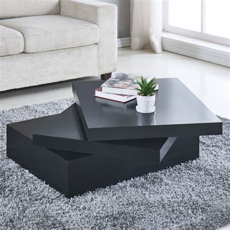 Modern black coffee table - gilitpk