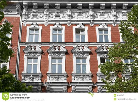 Historic House Facade - Residential Building Exterior Stock Image ...