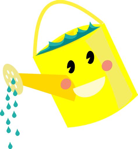 Watering can watering seeds clipart 2 - WikiClipArt