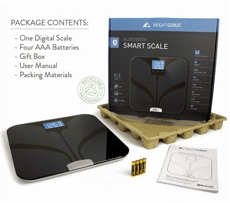 mygreatfinds: Weight Gurus Bluetooth Smart Connected Body Fat Scale By Greater Goods Review