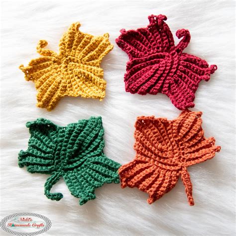 Free Maple Leaf Crochet Pattern - Nicki's Homemade Crafts