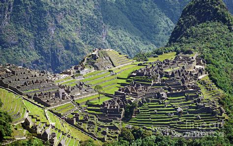 Machu Picchu Aerial View Photograph by Francesco Ferrante - Fine Art America