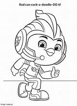 Top Wing Rod Coloring Pages sketch template