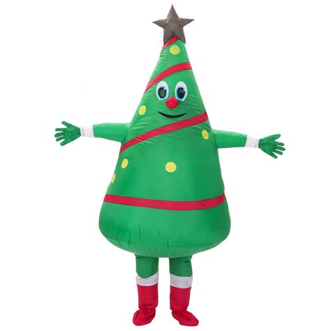 christmas cosplay costumes Christmas tree inflatable costume new design ...