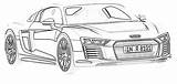 Printable Sports Car Coloring Pages sketch template