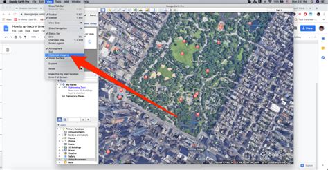 How to go 'back in time' in Google Earth using its historical imagery feature, and see locations ...