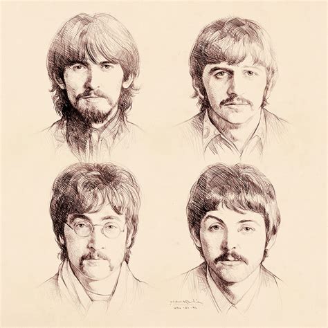 Beatles Drawing at GetDrawings | Free download