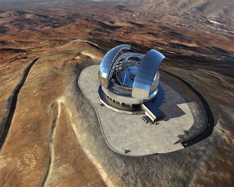 Artist's rendering of the Extremely Large Telescope | ESO