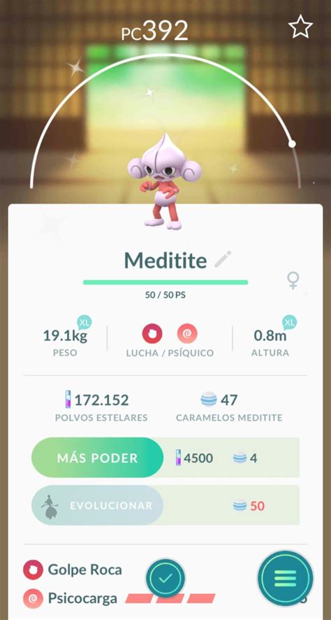 Meditite shiny #pokemon #pokemongo | Pokemon