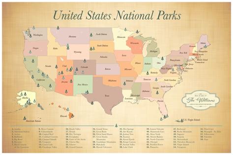 Pin by Debbie Emrick on Travel | Us national parks map, National parks map, National parks ...