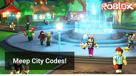 Roblox Meep City Codes Complete List [2023] - Game Specifications