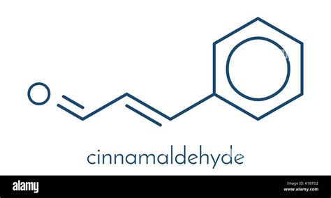 Cinnamaldehyde Condensed Structural Formula