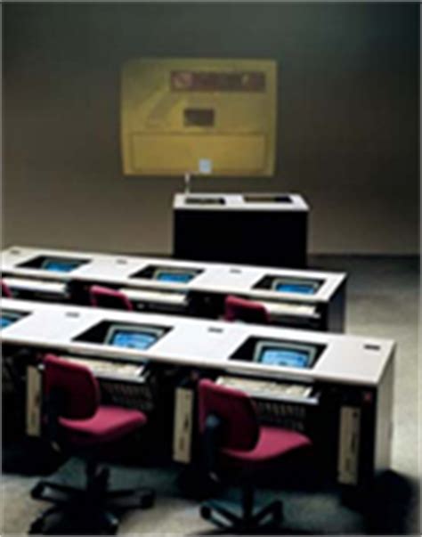 Recessed Monitor Desks for Training Rooms