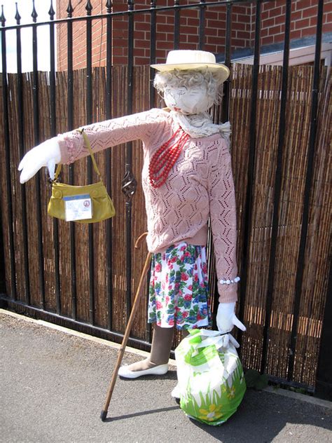 Old Lady Scarecrow | Flickr - Photo Sharing!