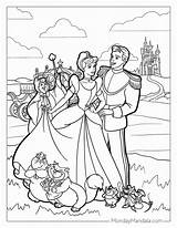 Cinderella Disney Coloring Pages sketch template