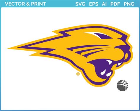 Northern Iowa Panthers - College Sports Embroidery Logo in 4 sizes ...