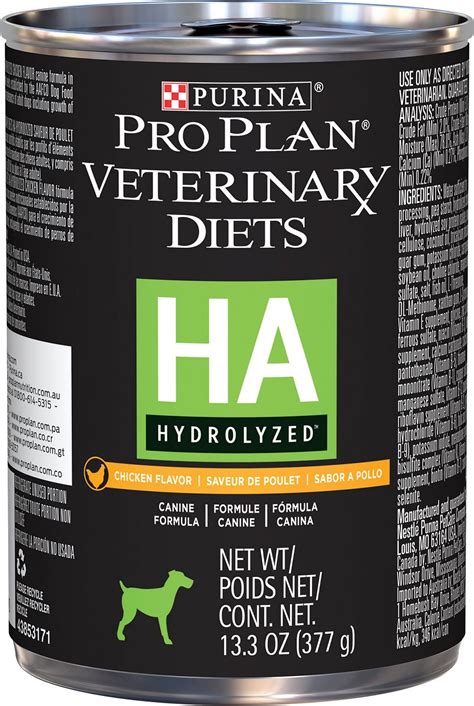 Purina Pro Plan Veterinary Diets HA Hydrolyzed Formula Chicken Flavor ...