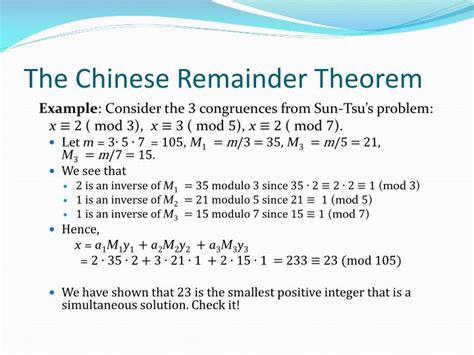 PPT - Number Theory and Cryptography PowerPoint Presentation - ID:5315747