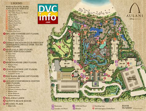 Aulani-Resort-Map - DVCinfo