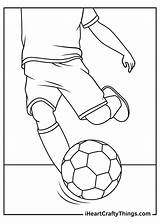 Printable Coloring Pages Of Soccer Balls sketch template