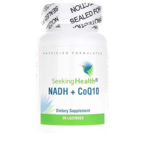 NADH + CoQ10, Seeking Health